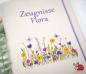 Preview: Zeugnismappe Blumen floral